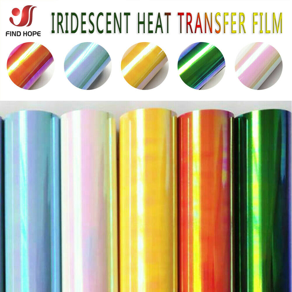 Glitter Vinyl Roll - Holographic Heat Transfer Vinyl Iron-on Clothing