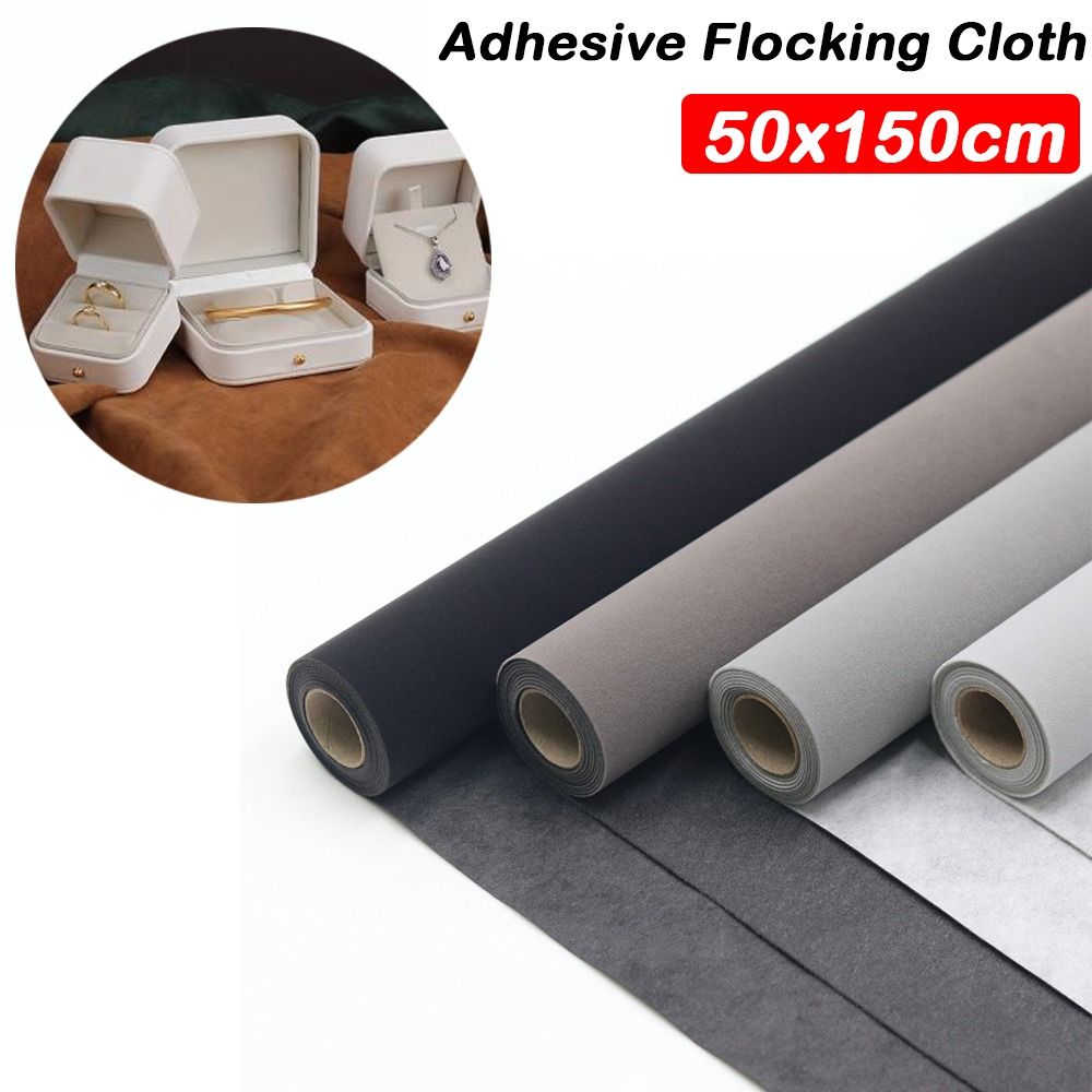 Velvet Ribbon Roll - 50x150cm Self Adhesive Velvet Fabric Thickened