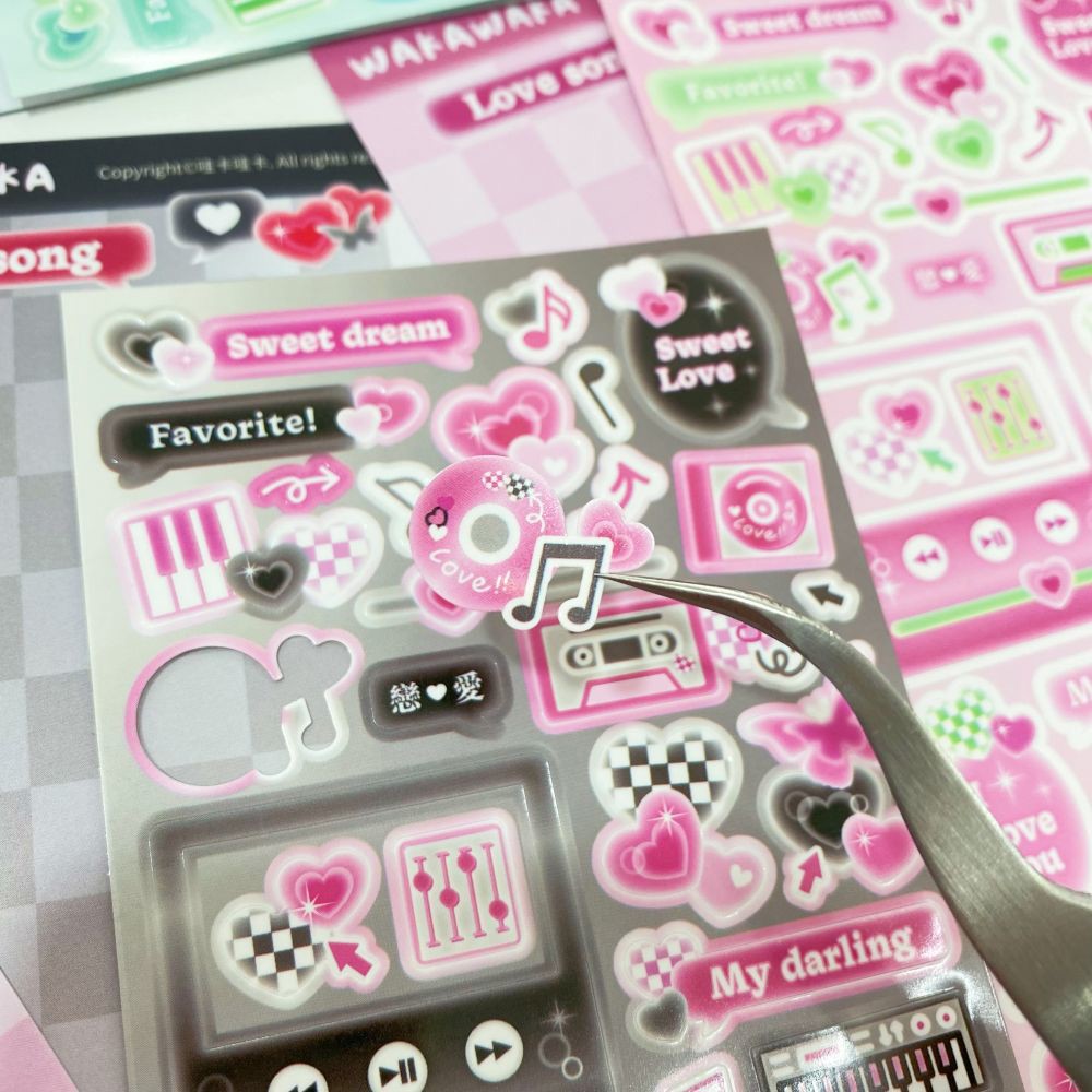 SCRAPBOOK Music Decorative STI - Glitter Vinyl Roll review and price