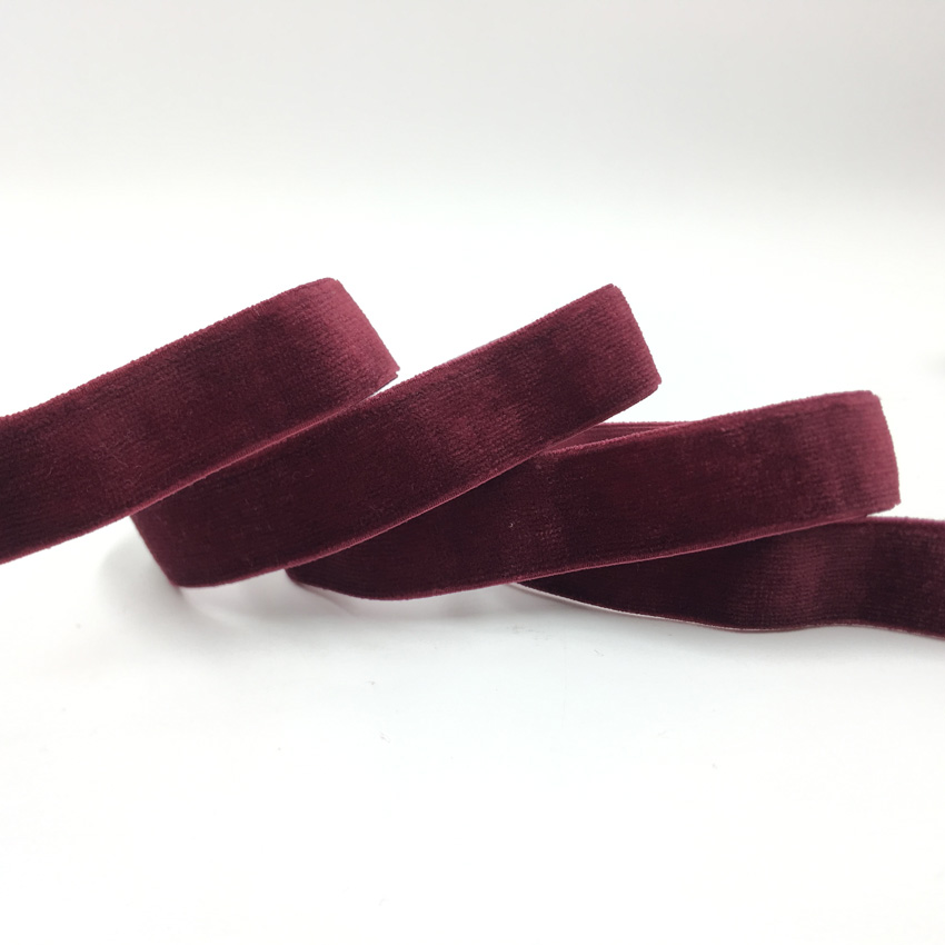 15mm 5Yards Velvet Elastic Ban - Velvet Ribbon Roll review and price