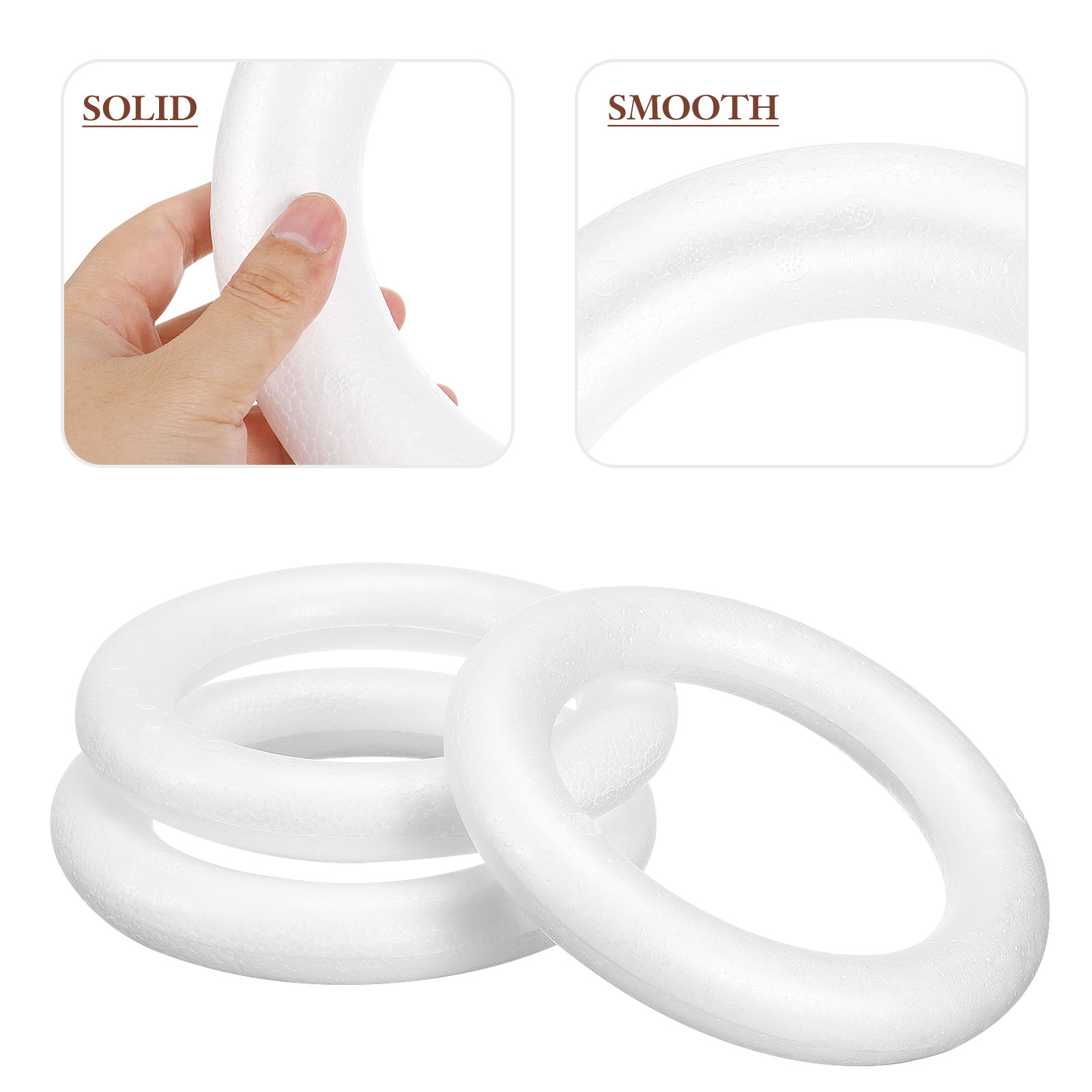 3Pcs Premium Foam Round Ring D - Embellish Craft review and price