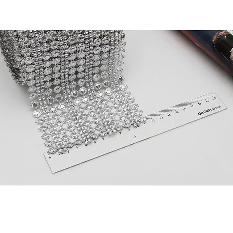 1 Yard 16row Crystal Diamond M - Hotfix Rhinestone Sheet review and price