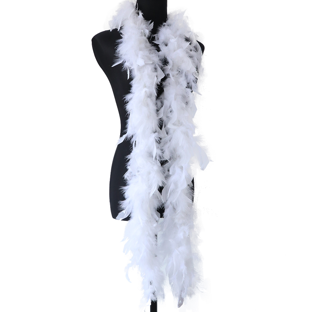 2 Yards Fluffy White Feather B - Feather Trim Marabou review and price