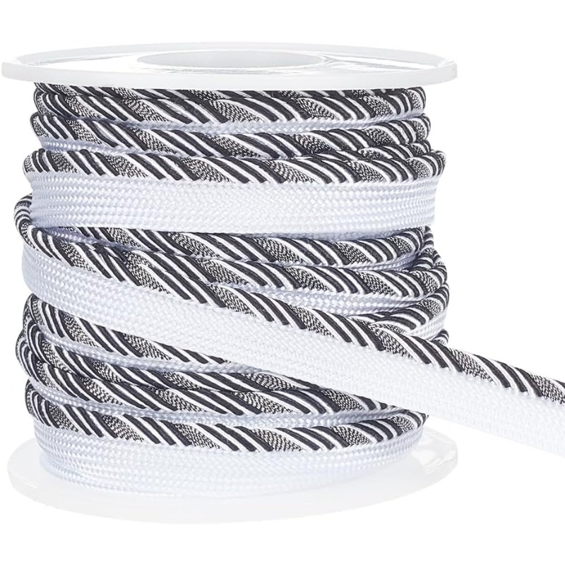 10 Yard Black Twisted Lip Cord - Cord Trim Twisted review and price