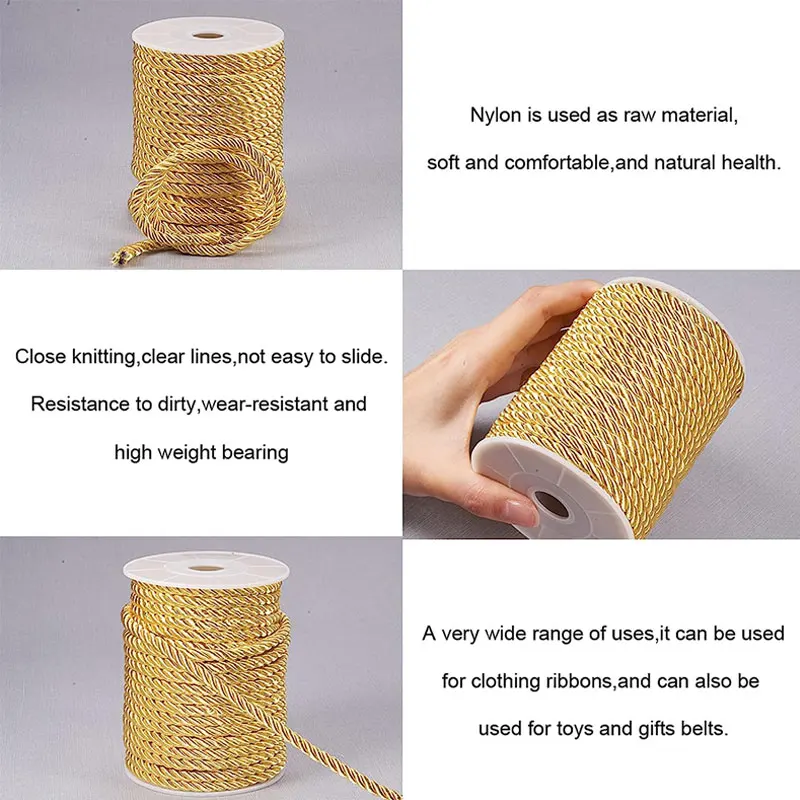5mm 100yards Twisted Cord Rope - Cord Trim Twisted review and price