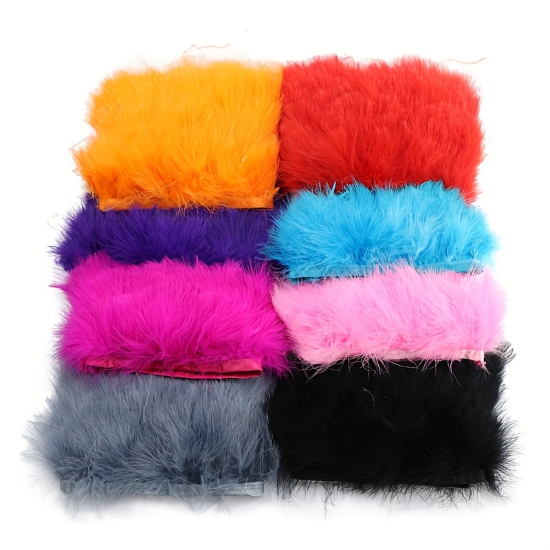 Fluffy Turkey Feathers Trim Fr - Feather Trim Marabou review and price