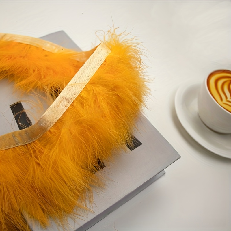 Fluffy Turkey Feathers Trim Fr - Feather Trim Marabou review and price