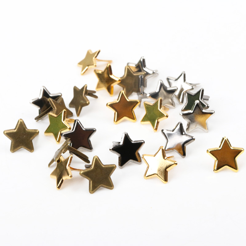 50pcs Mixed Metal Star Brad St - Embellishments For Scrapbooking review and price