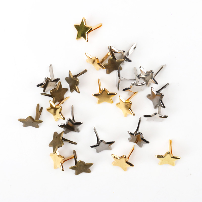 50pcs Mixed Metal Star Brad St - Embellishments For Scrapbooking review and price