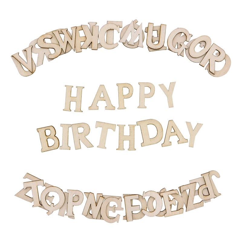 100pcs Letters Wooden Alphabet - Embellishments For Scrapbooking review and price