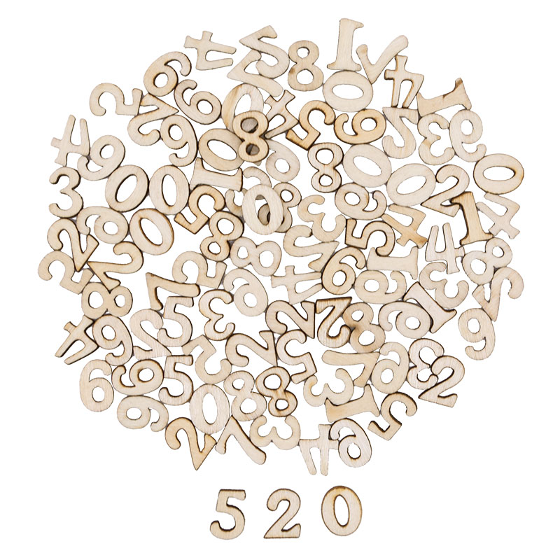 100pcs Letters Wooden Alphabet - Embellishments For Scrapbooking review and price