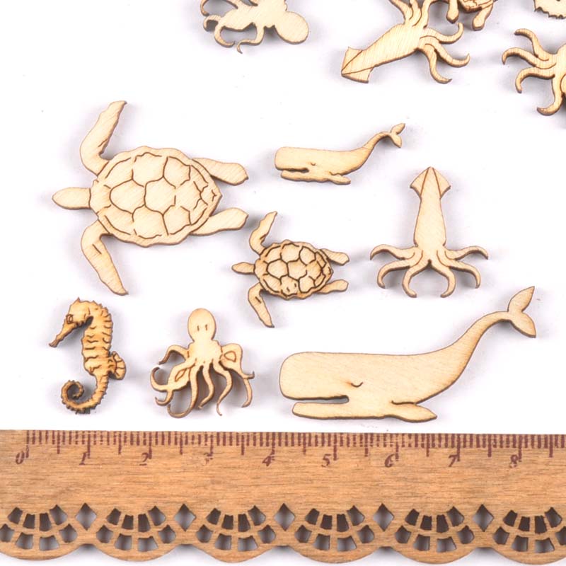 20Pcs 25-40mm Sea Turtle/horse - Embellish Craft review and price
