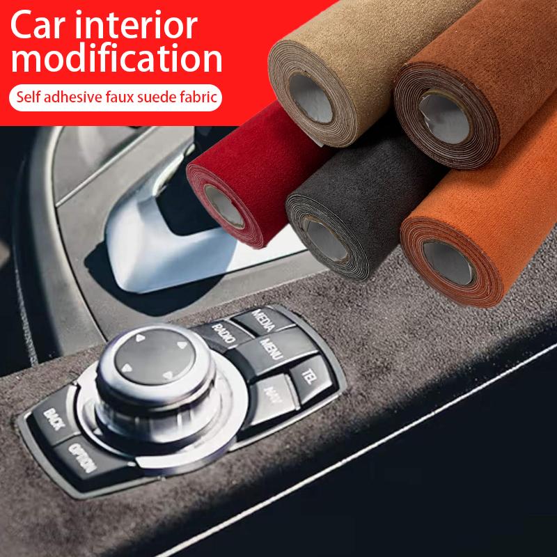 30x200cm Self Adhesive Suede F - Velvet Ribbon Roll review and price