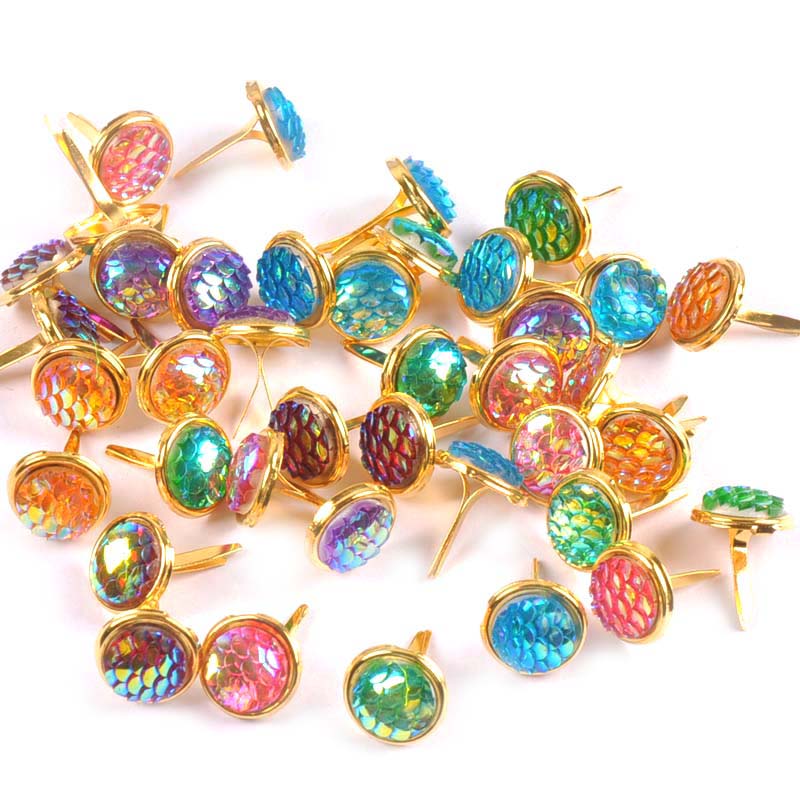 13x13mm 20Pcs Mix Squama Patte - Embellishments For Scrapbooking review and price