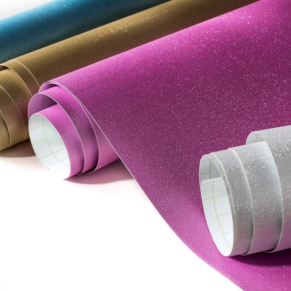 Smart Glitter Adhesive Vinyl f - Glitter Vinyl Roll review and price