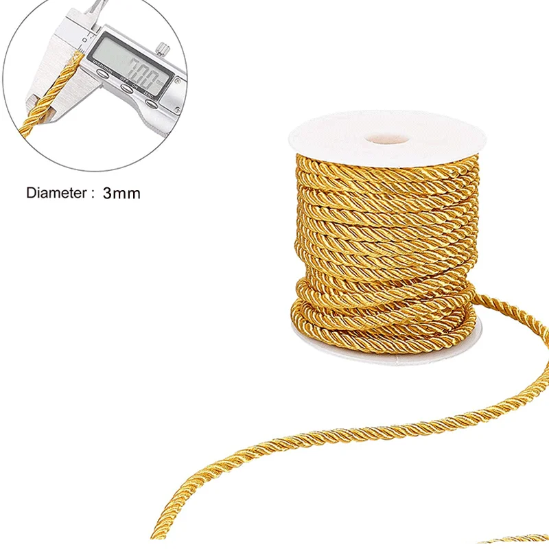 3mm 10m Twisted Cord Rope Trim - Cord Trim Twisted review and price