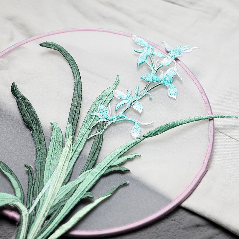 1 Piece Iron on Patch Embroide - Applique Patch Flower review and price
