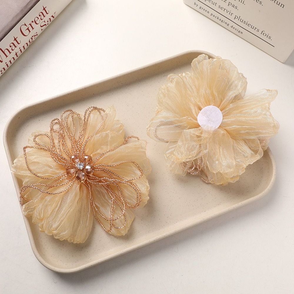 Organza Fabric Flower Patch Cr - Applique Patch Flower review and price