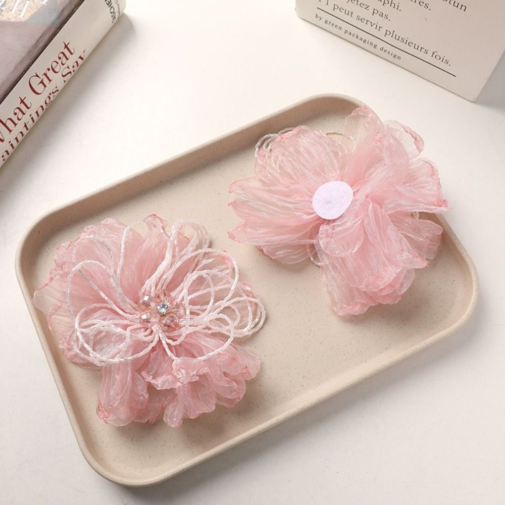 Organza Fabric Flower Patch Cr - Applique Patch Flower review and price