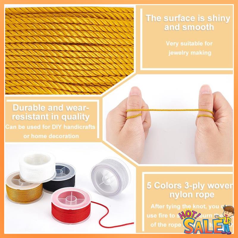 AB68 Twisted Nylon Cord 3-Ply  - Cord Trim Twisted review and price
