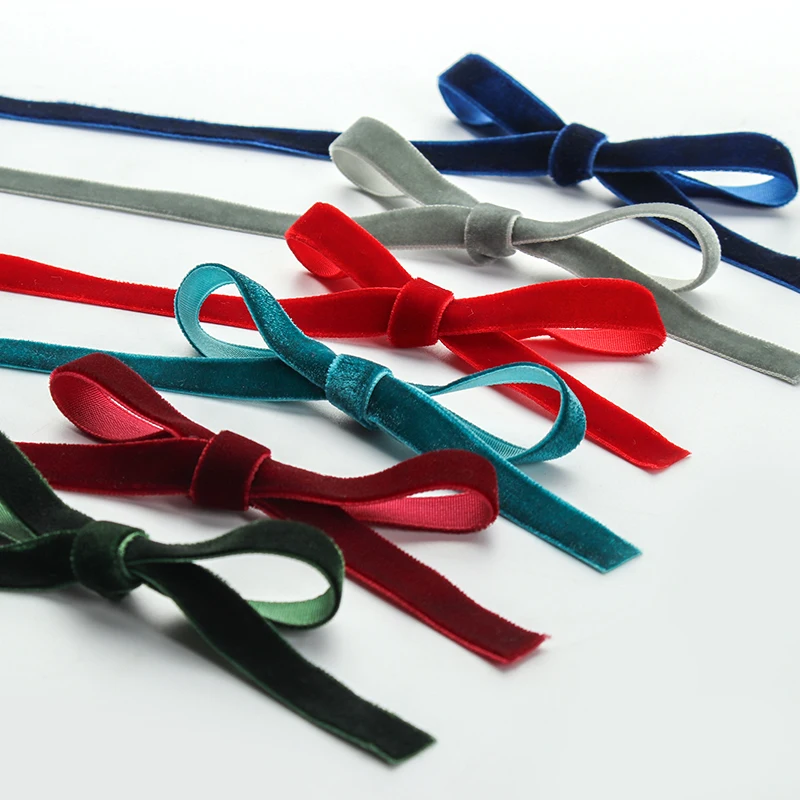 50Yards/roll Velvet Flocking R - Velvet Ribbon Roll review and price