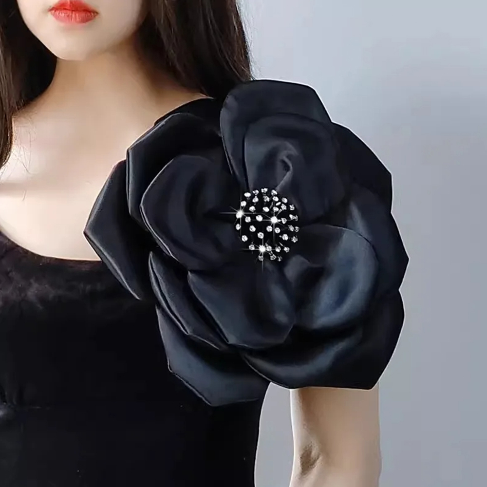 NEW 29cm 3D Big Flower Lace Pa - Applique Patch Flower review and price