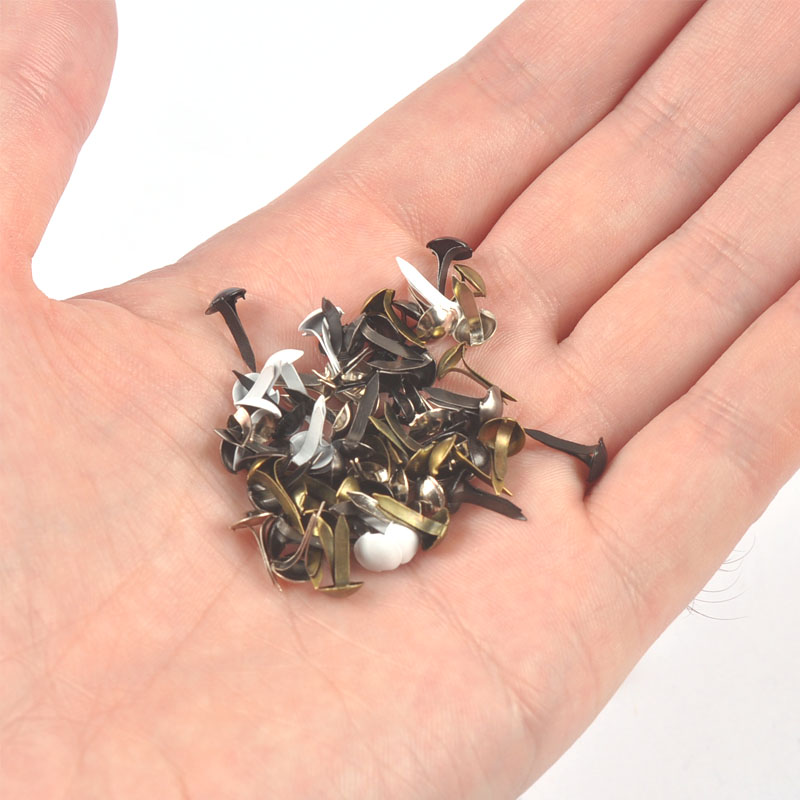 100pcs Mini Black White Metal  - Embellishments For Scrapbooking review and price