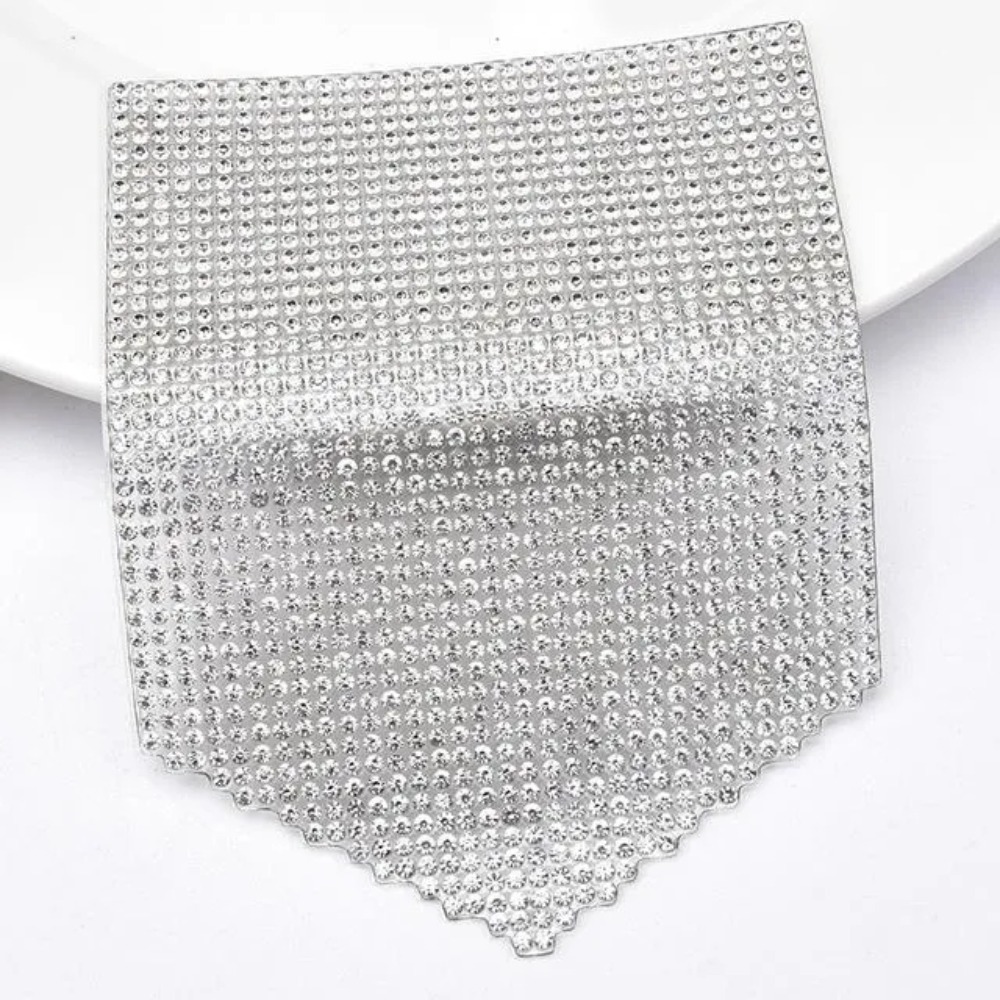 Luxury Rhinestone Patches Jean - Hotfix Rhinestone Sheet review and price