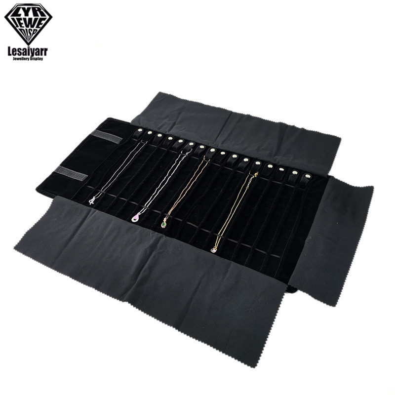 Travel Jewelry Organizer Roll  - Velvet Ribbon Roll review and price