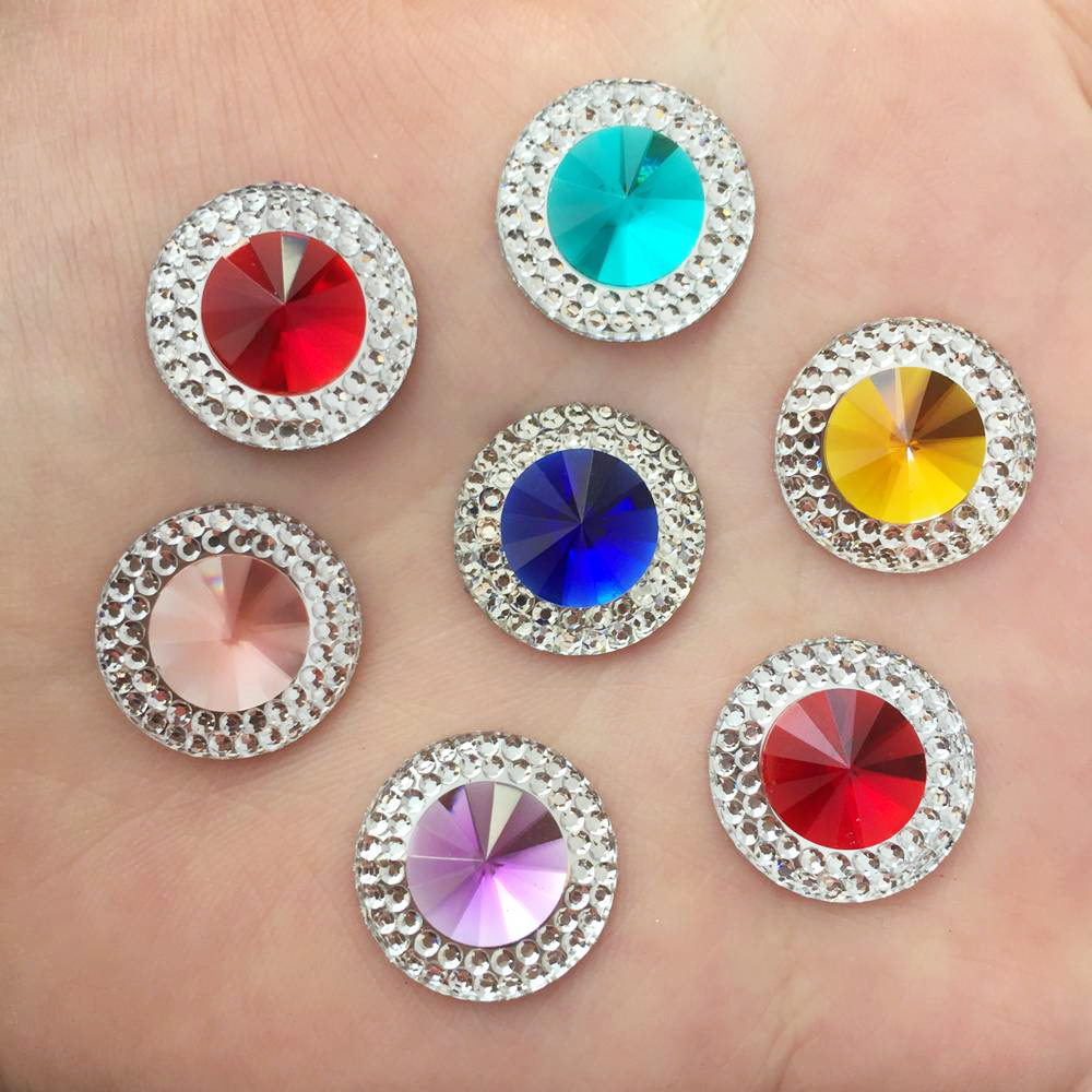 Resin 10/12/16mm Double Color  - Embellishment Glue Craft review and price