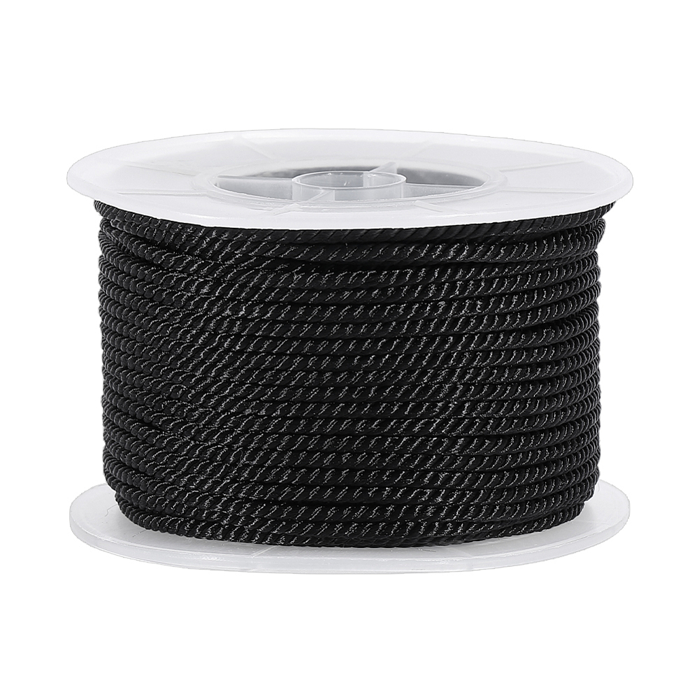 27.34 Yards Black Twisted Cord - Cord Trim Twisted review and price