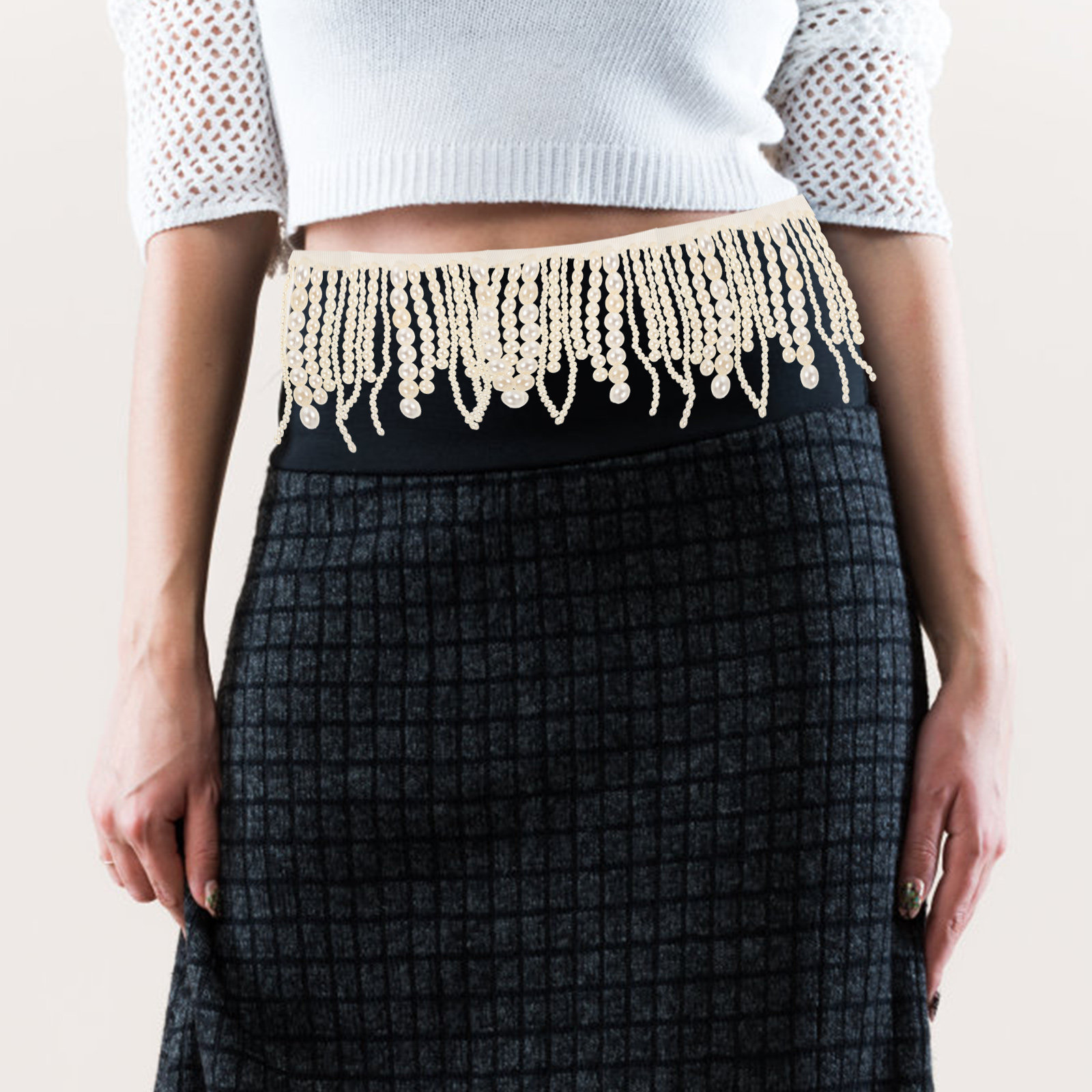 Clothing Pearl Trim Delicate P - Tassel Fringe Trim review and price