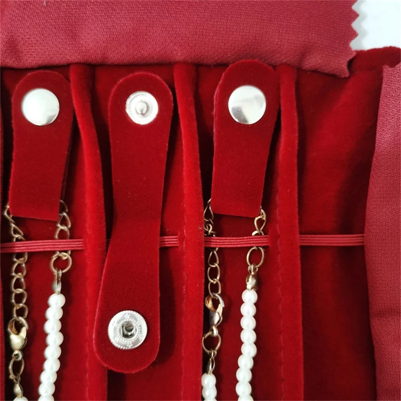 Burgundy Velvet Jewelry Roll-U - Velvet Ribbon Roll review and price