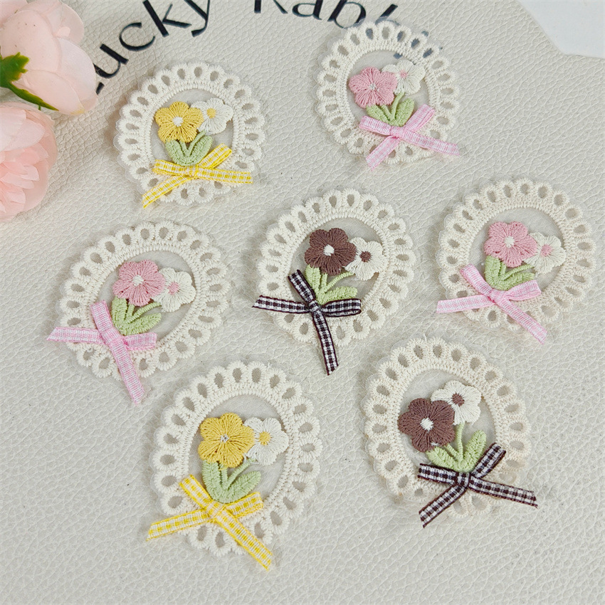 10PCS New Spring Summer Fresh  - Applique Patch Flower review and price