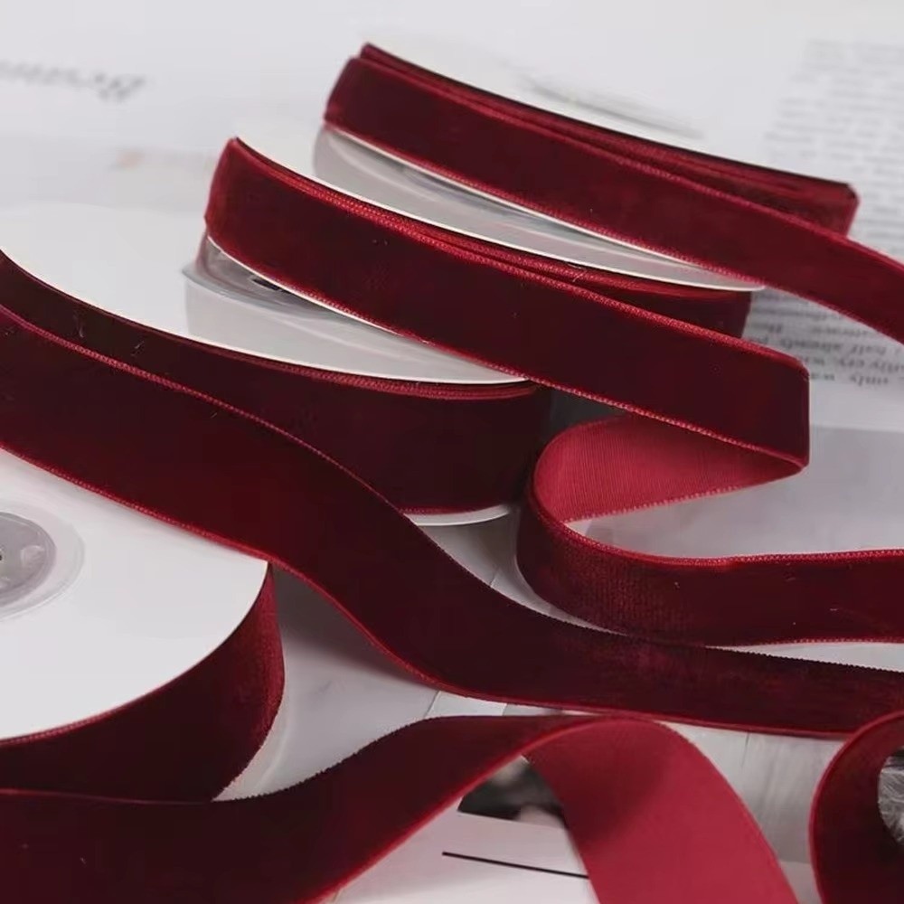 5 Yards/Roll Velvet Ribbon DIY - Velvet Ribbon Roll review and price