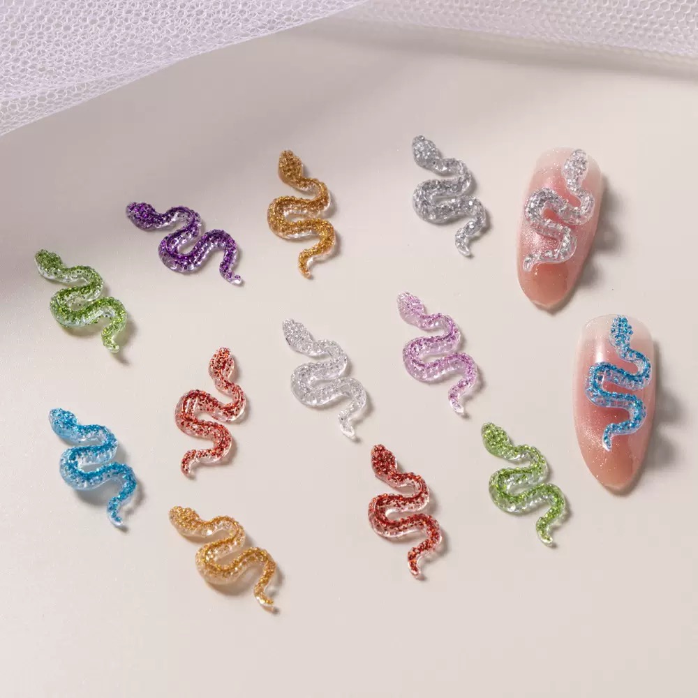 Tiny Shimmer Cartoon Snake Res - Embellishment Glue Craft review and price