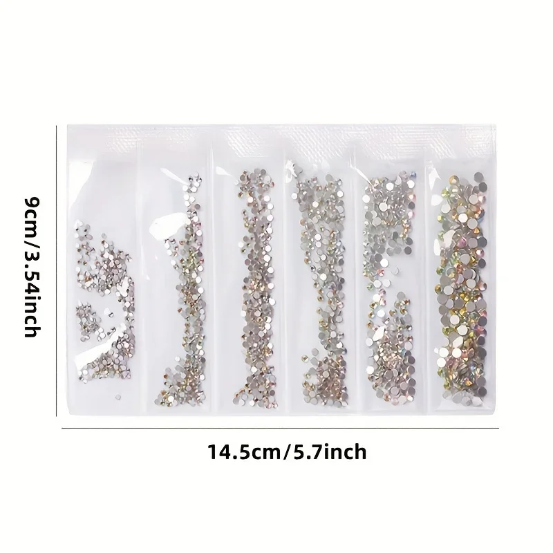 SWAGPICK SS3-10 Mix White AB G - Hotfix Rhinestone Sheet review and price