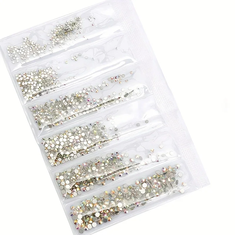 SWAGPICK SS3-10 Mix White AB G - Hotfix Rhinestone Sheet review and price
