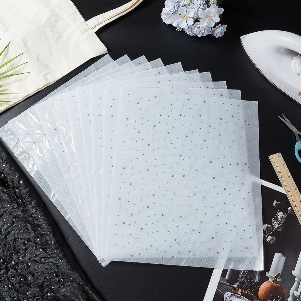10 Sheet Glitter Hotfix Rhines - Hotfix Rhinestone Sheet review and price