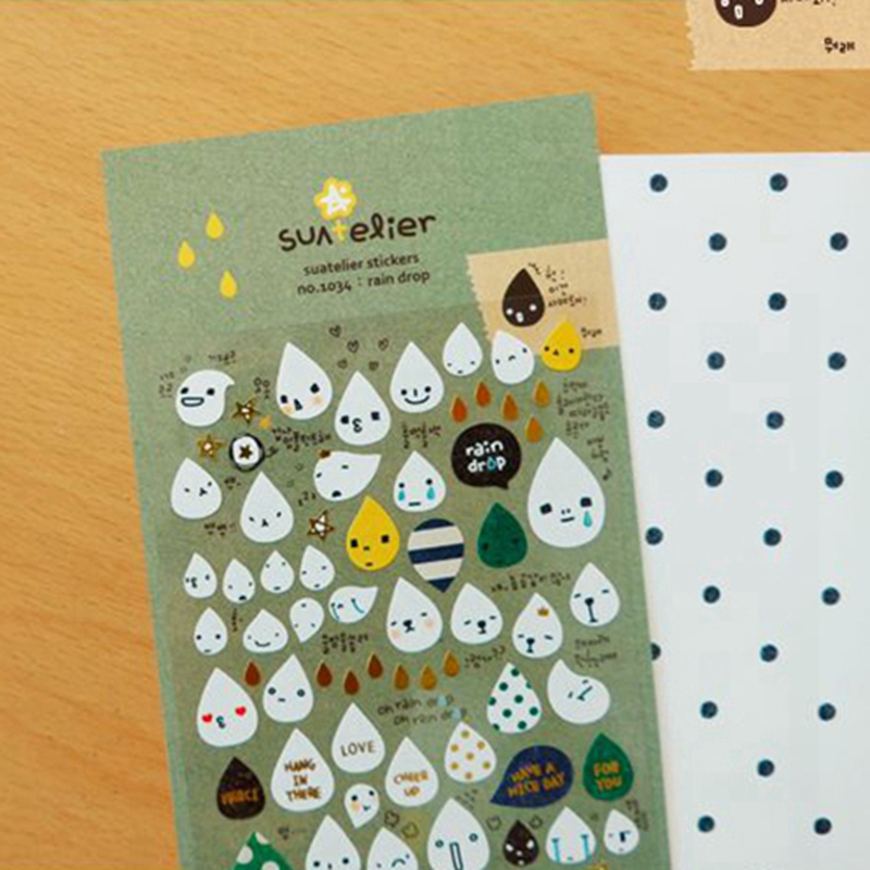 Korea Suatelier Rain Drop Stic - Embellishments For Scrapbooking review and price