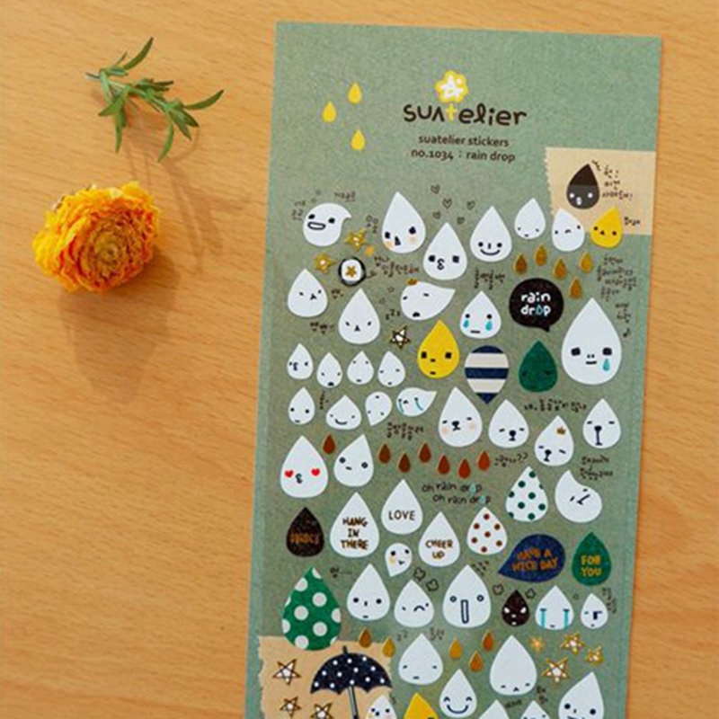 Korea Suatelier Rain Drop Stic - Embellishments For Scrapbooking review and price