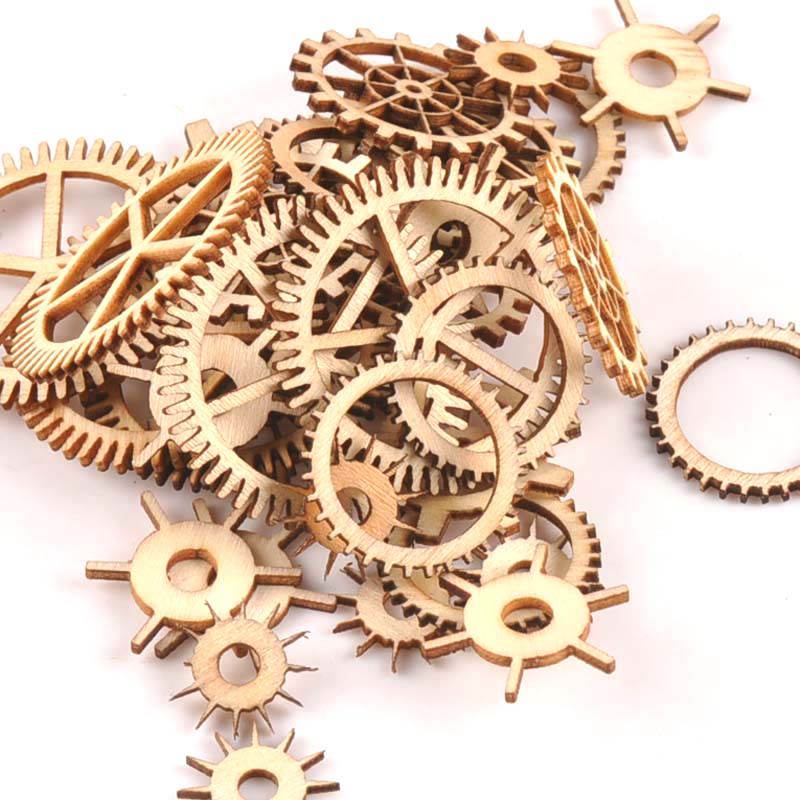 20-40mm 36pcs Unfinished Wood  - Embellishments For Scrapbooking review and price