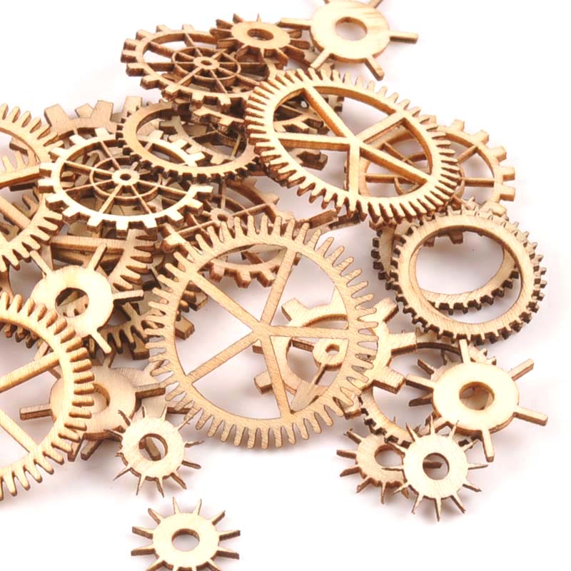 20-40mm 36pcs Unfinished Wood  - Embellishments For Scrapbooking review and price