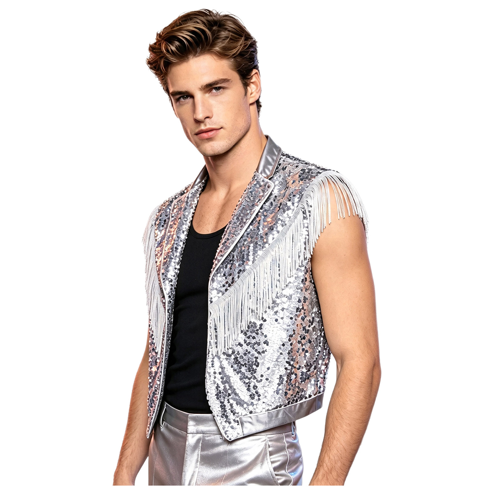 Men Fringe Hippie Costume Spar - Tassel Fringe Trim review and price
