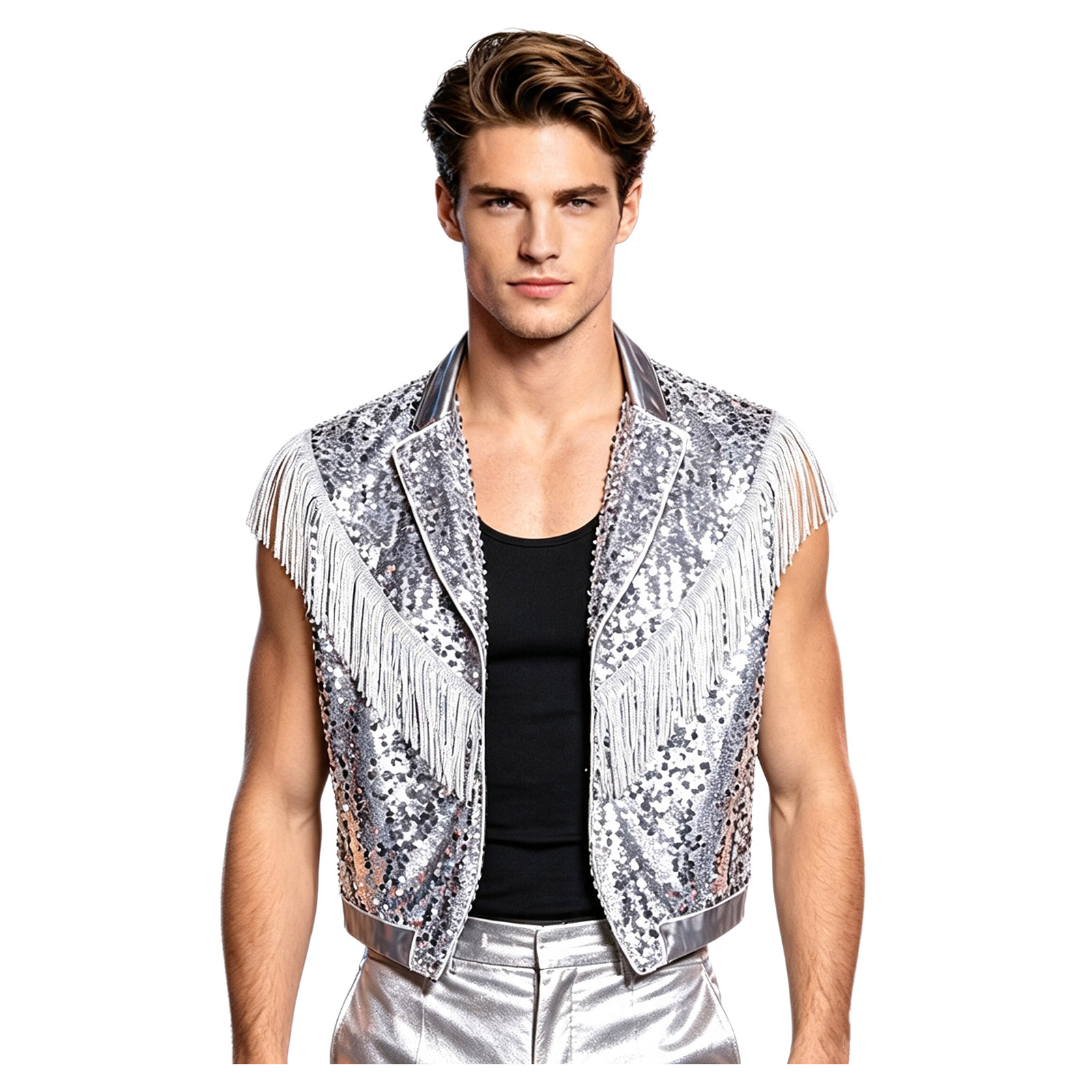 Men Fringe Hippie Costume Spar - Tassel Fringe Trim review and price