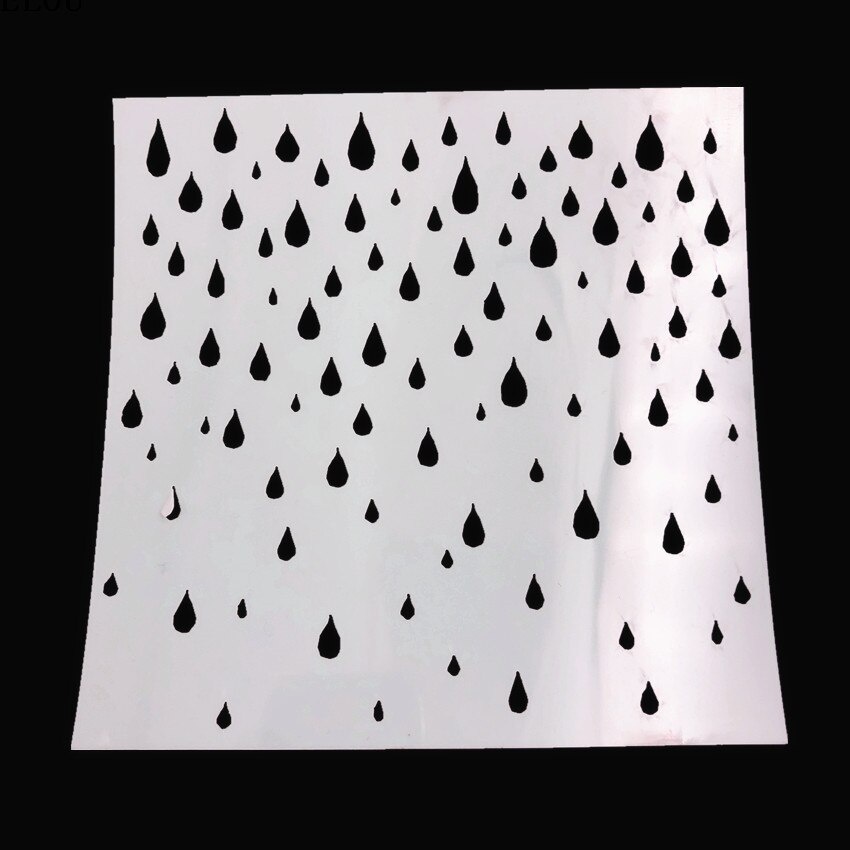15*15 Raindrops Scrapbook Sten - Embellishments For Scrapbooking review and price