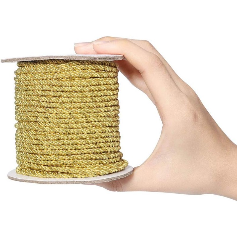 3mm / 35 Yards Metallic Twiste - Cord Trim Twisted review and price