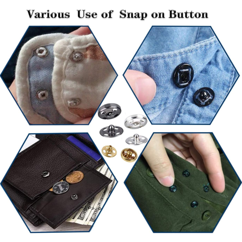 10/50 Set 8-10mm Metal Sew-on  - Iron On Stud Set review and price