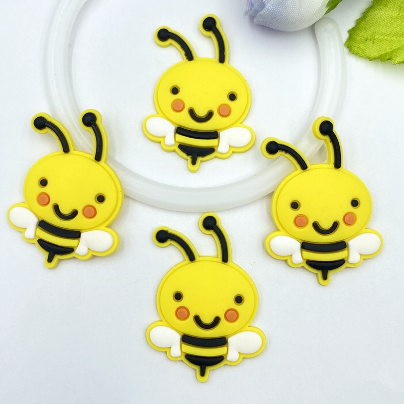 10/20/30pcs cute PVC bee flexi - Embellishment Glue Craft review and price