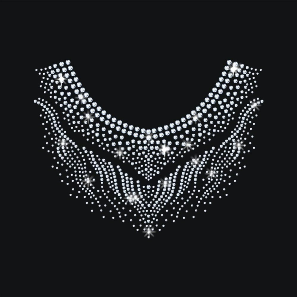 Gym Suit Pattern Iron on Rhine - Hotfix Rhinestone Sheet review and price